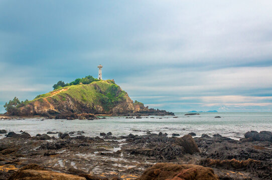 Laem Tanod Viewpoint as the location of the Mu Ko Lanta National Park, Krabi province, Thailand.