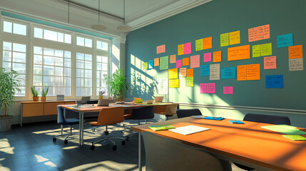  business formal meeting conference discussion with coworker shareholder or client concentrate private ideas data report analysis businesspeople working find solution together in office