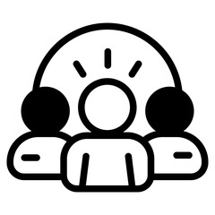 Community Glyph Icon