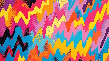 Obraz premium Abstract colorful paint pattern.