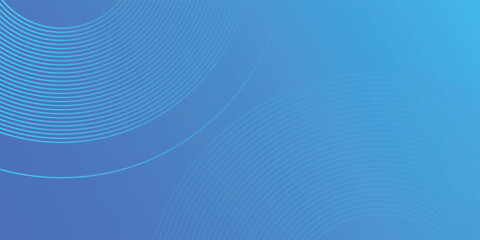 Abstract Blue Tech Circle Finance Fintech Background art modern
