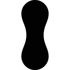 Simple vector icon menstrual pads
