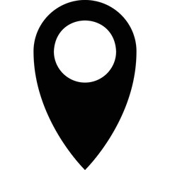 simple vector icon location
