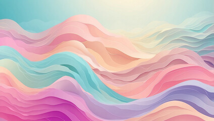 Obraz premium A Subtle Abstract Background Featuring Soft Pastel Colors for a Gentle Aesthetic