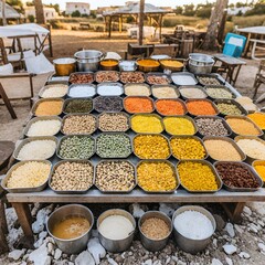 spices on the market