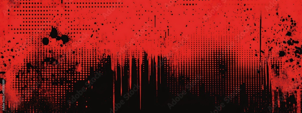Poster abstract red texture.