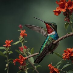 Fototapeta premium How are hummingbirds represented in indigenous art and mythology?