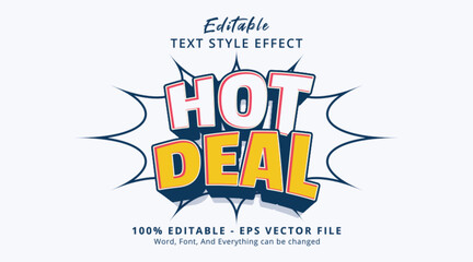 Hot Deal Editable Text Effect