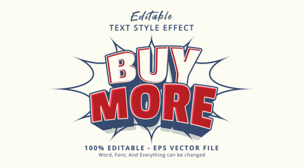 Buy More Editable Text Effect