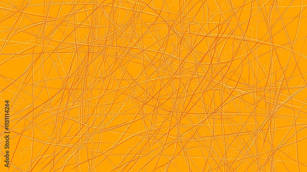 Aufkleber Abstract orange background with intersecting lines.