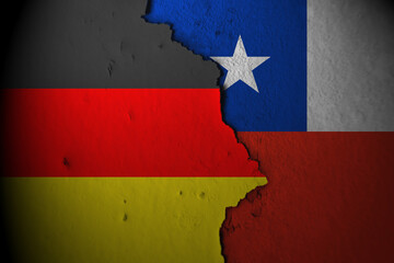 Relations between german and chile