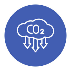 Greenhouse Gases icon vector image. Can be used for Natural Resources.
