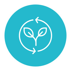 Renewable Energy icon vector image. Can be used for Natural Resources.