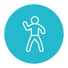 Disco Dance icon vector image. Can be used for Nightclub.