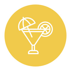 Drink Specials icon vector image. Can be used for Nightclub.