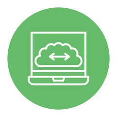 Storage Expansion icon vector image. Can be used for Data Storage.