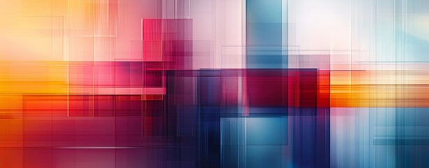 Gradient Mesh Background with Transparency Effects