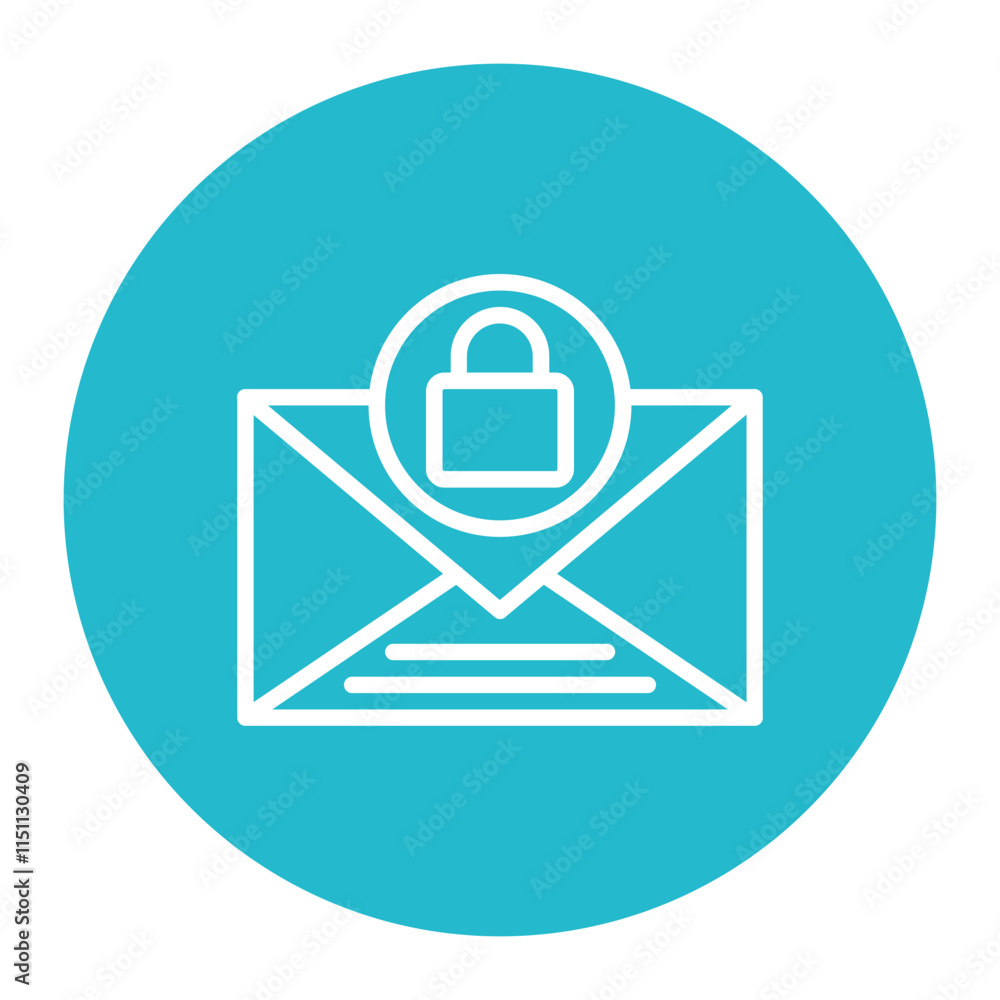 Poster intercepted message icon vector image. can be used for private detective.