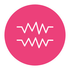 Sound Wave icon vector image. Can be used for Voice Recognition.