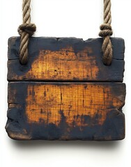 Vintage style wooden sign mockup for home decor, blank space for personalized messages, graphic asset for National Home Improvement Month