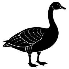 Canada Goose Silhouette vector illustration