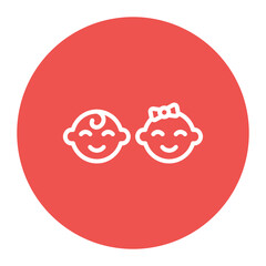 Obraz premium Children icon vector image. Can be used for Family.