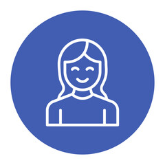 Mother icon vector image. Can be used for Family.