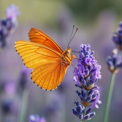 butterfly on flower