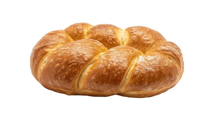 Soft pretzel isolated on transparent background, png