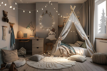 interior of a bedroom