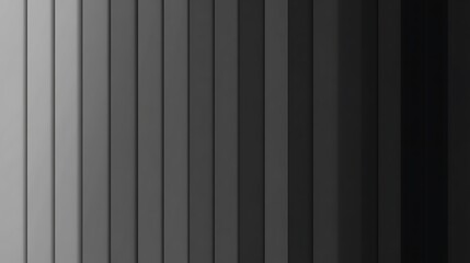 Obraz premium Dark gray vertical gradient stripes.