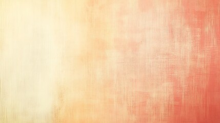 Fototapeta premium Soft orange and yellow gradient textured background.