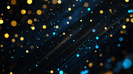 Fototapeta premium Abstract blue light rays background, abstract blue and black are light pattern with the gradient is the with floor wall metal texture 