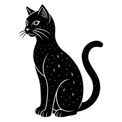 Cat Silhouette vector illustration