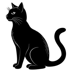 Cat Silhouette vector illustration