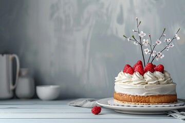 cake with cherry