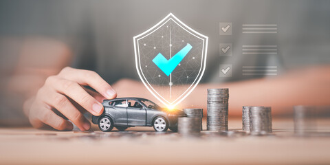 The concept of insurance for the protection of life and property ,savings for car purchase goals...