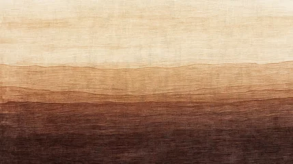 Brown ombre textured fabric background.