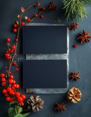 Blank Employee Card Cover Mockup for Branding and Design