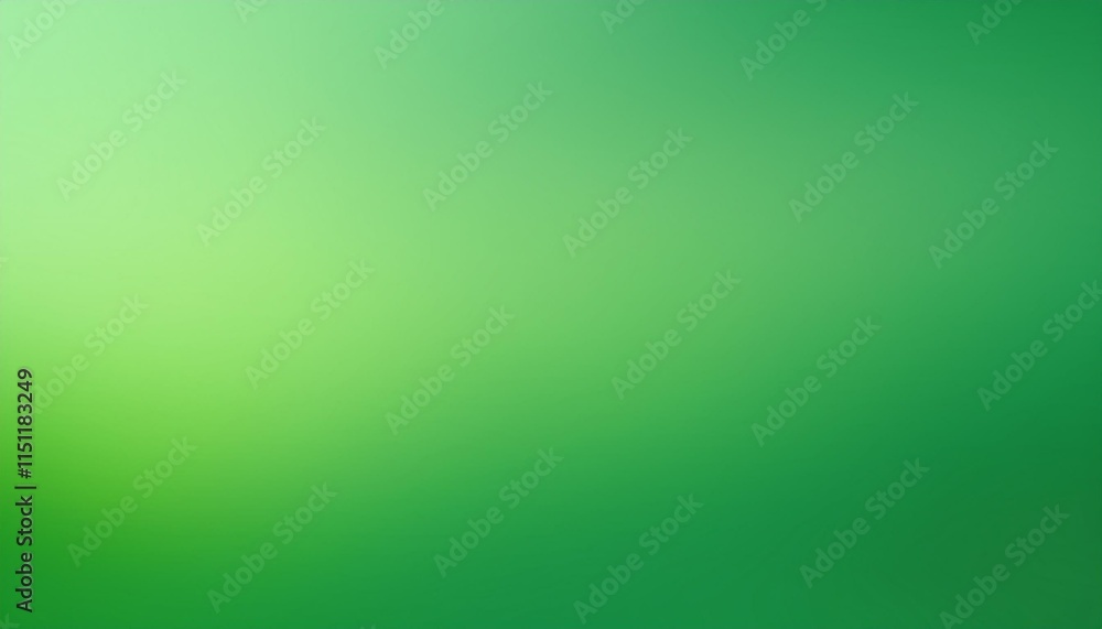 Poster abstract blurred soft green gradient color background. generated image