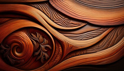 Close-up of detailed wood grain patterns showcasing natural textures and organic beauty.