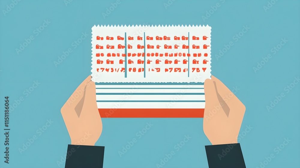 Poster analyzing data trends in digital receipts digital environment infographic modern viewpoint technolog