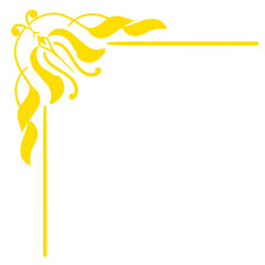 Swirl Ornament Border