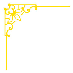 Swirl Ornament Border