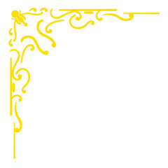 Swirl Ornament Border