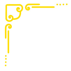 Swirl Ornament Border