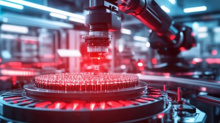 Advanced Robotics in Futuristic Manufacturing Environment