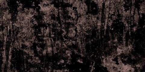 Abstract design with textured black stone wall background. Dark wall  with grunge texture design. Black watercolor texture with washes and brush strokes. Dark concrete floor or old grunge and space 