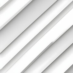 Fototapeta premium A minimalist background of soft diagonal lines in alternating shades of white and pale gray for a clean layout