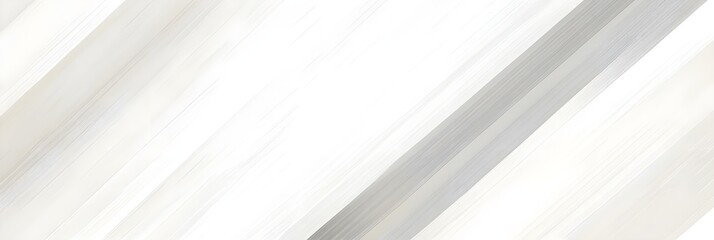 Obraz premium A minimalist background of soft diagonal lines in alternating shades of white and pale gray for a clean layout